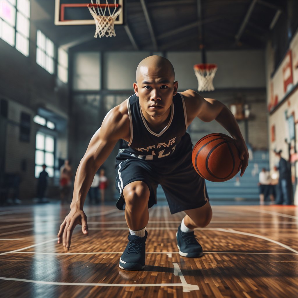 包含紧张比赛中，球员们全力以赴，无所畏惧的词条